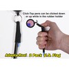 TWO-PACK HEAVY DUTY Retractable Pencil and pen Reel with ADAPTOR