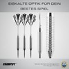Champify Brass Darts Set "Blizzard" with 18 g Barrel and