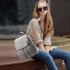 NICOLE&DORIS Fashion Women Backpack Mini Backpack Faux Leather Ladies Rucksack