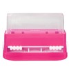 Dental Applicator Stick Dispenser, Large Capacity Refillable Convenient Transparent Plastic