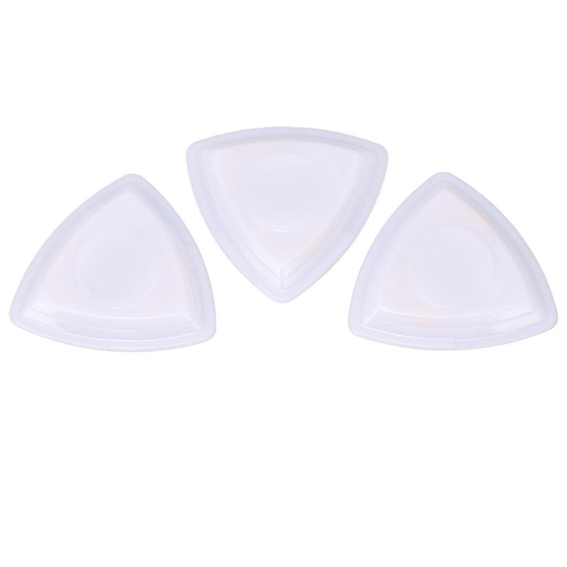 3 Pcs LED Guitar Pick White Green Purple Light Up