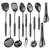 304 Stainlss Steel Matte Kitchen Utensils Set, 11 Pcs Long