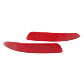 2PCs Rear Bumper Reflector 63217158949 Replacement For X5 E70 All Models 2006‑2010