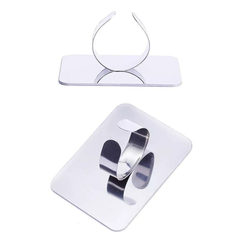 DFS Beauty 3 Piezas Paleta Anillo De Acero Para Mezcla