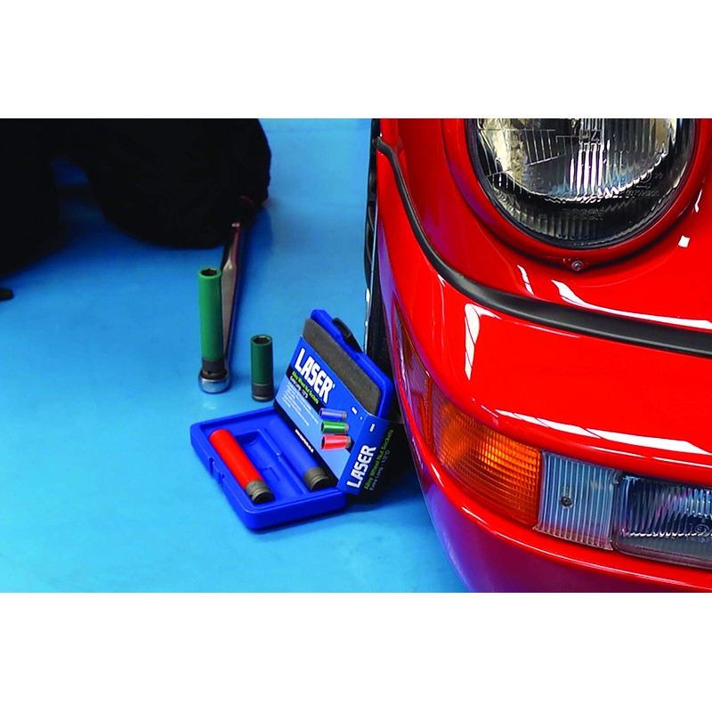 Laser 6910 Alloy Wheel Nut Socket 21mm x 130mm