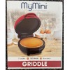 MyMini Nostalgia My Mini 5" Griddle Eggs Burgers Pancakes (Red)