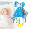2pcs Infant Soft Cartoon Animal Appease Towel Teether Baby Soothing