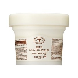 Skinfood [Skinfood] Rice Daily Brightening Mask + Free Gift Rice Mask 20g * 2 / [스킨푸드]라이스데일리브라이트닝마스크+증정 라이스마스크 20g *2