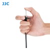 JJC TCR-70BK Black 70cm Threaded Cable Release, Mechanical Shutter Release