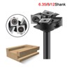 Spoilboard Surfacing Router Bit 12mm Shank 1 3/4in Cut Diameter