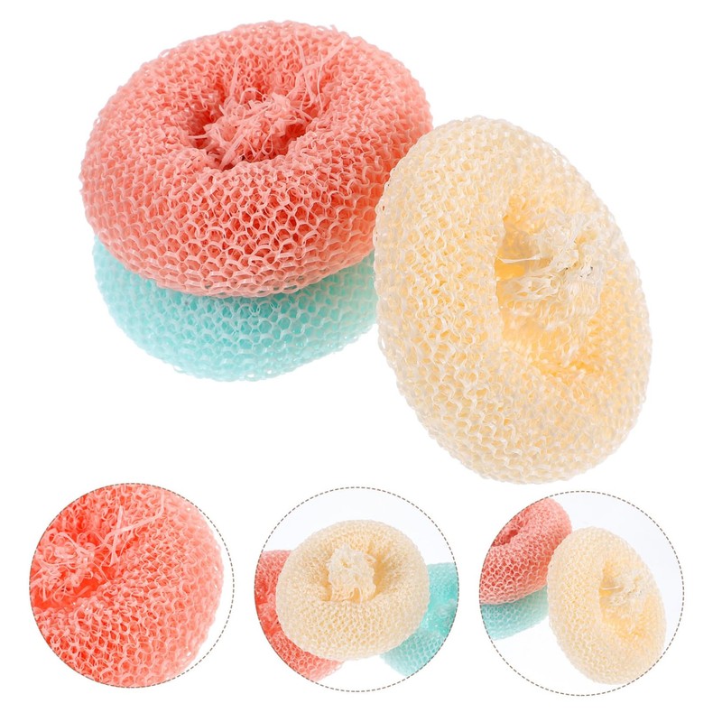 GLEAVI 10pcs Kitchen Dish Scrubbers Non Scratch Scrub Pads Pot