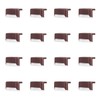 GZZYPZ Solar Outdoor Waterproof Itelligent Induction Deck Light 16 Pack