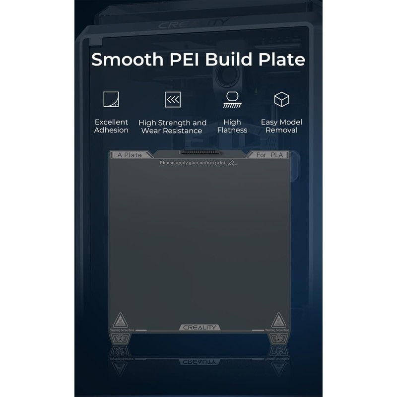 Creality - Kit de placa de construcción de PEI suave