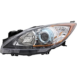jpautowholesale For 2012-2013 Mazda 3 Headlight Halogen Driver Side
