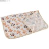 Unbranded 3Pack Pet Mat Paw Print Cat Puppy Fleece Soft