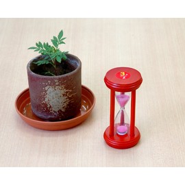 シンワ測定(Shinwa Sokutei) 砂時計 3分計 ピンク 70551