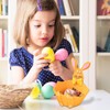 Rabbit Basket,Portable Cartoon Bunny Easter Nest | Lightweight Nursery Boxes,