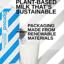 Sproud Plant-Based Unsweetened Powered by Peas, 1 Litre