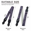 Nefelibata Guitar Strap with Pick Pocket,2.3 inch Porter Style Leather