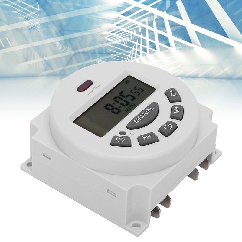 CN101A L701‑12V Digital Time Switch LCD Congenerous Micro‑Computer Electron Timer
