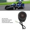 Motorcycle Sound Simulator System, Motorcycle Engine Sound Simulator 110DB Universal