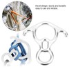 Bull Horn 8‑Shape Ring Descender Descent Control Device Downhill Rock