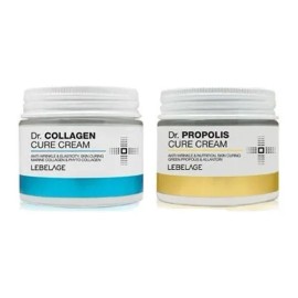 Crema Facial Coreana Antiarrugas / Colágeno Y Propóleo (2pz)