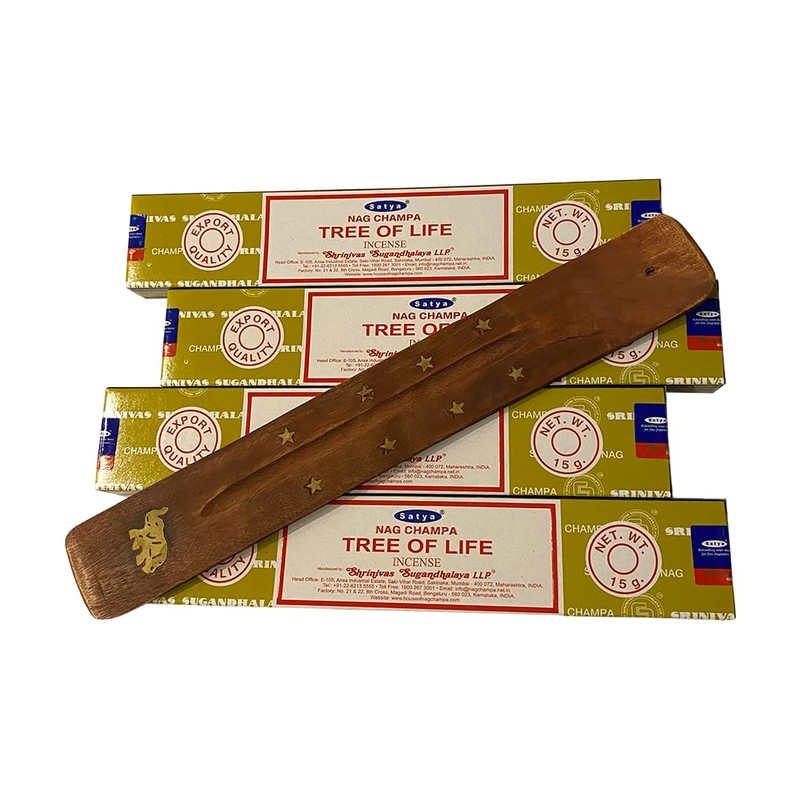 VIE Satya Incense Sticks, 4 Packs x 15g, with Incense