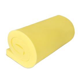 Yellow Foam Board, High-Density Upholstery Foam for Couch Cushion Replacement, Foam Padding for Cushions, Furniture, and DIY Projects, Durable Foam Pad for Chairs, Sofas, and Egg Crate Foam Inserts