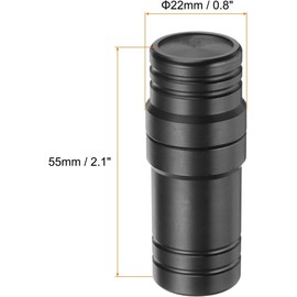 Pool Cue Joint Protector 5/16x18 Radial Plastic Thread Cap Billiard Accessories Black