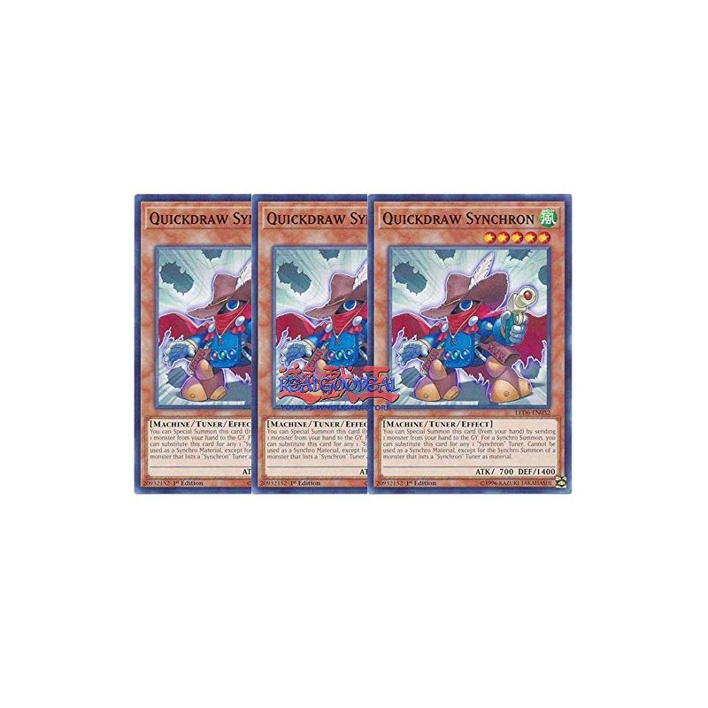 x3 Quickdraw synchron LED6-EN032 Common 1st