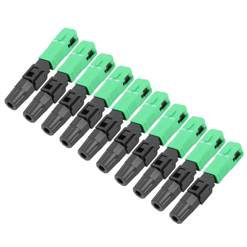 50Pcs Fiber Optic Fast Connector Adapter SC/APCC for Optical Fiber
