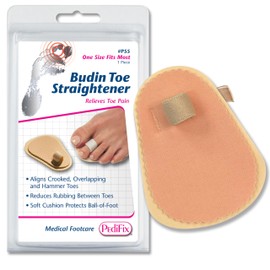 Pedifix Budin Toe Straightener with Metatarsal Cushion Pad