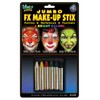 Wolfe Jumbo Bright Face Paint Crayons (6/box)