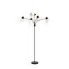 FOLKSMATE LED Floor Lamp, Medusa Multi Head Modern Tall, Rustic