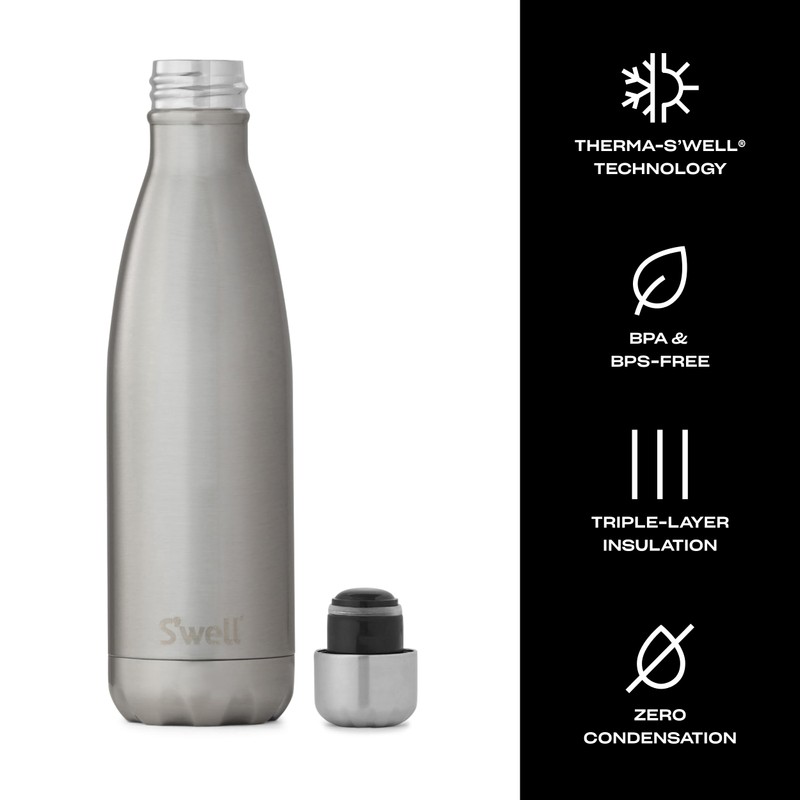 S'well Stainless Steel Water Bottle - 17 Fl Oz -