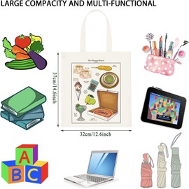 WCGXKO Movie Inspired Treats from The Princess Diaries Tote Bag for Fans