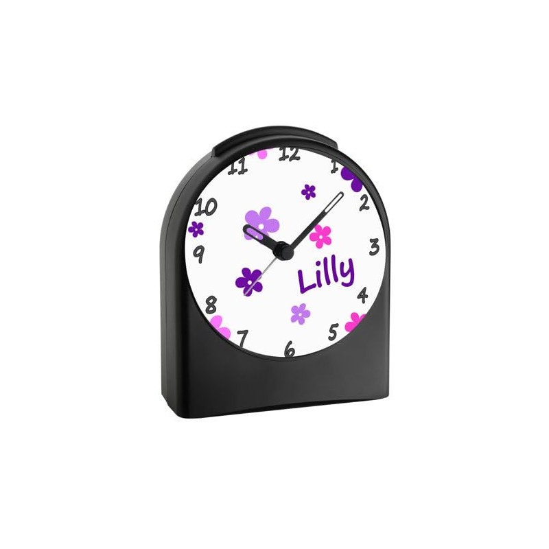 Children's Alarm Clock with (Chosen) Name Children's Alarm Clock Analogue
