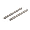 sourcing map 304 Stainless Steel Full Threaded Rod Hardware M8