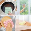 AwObEpl 8 Pack Cotton Kitchens Dish Towels Set Fast Drying