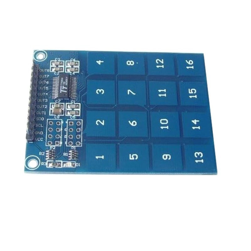 Aihasd 16 Channel TTP229 Digital Touch Sensor Module Capacitive Touch