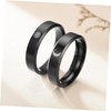 FOMIYES 3 Pairs Moon and Sun Promise Rings for Him