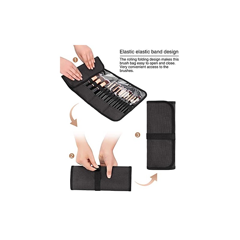 Soporte para brochas de maquillaje, organizador de brochas de maquillaje
