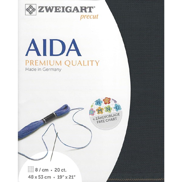 Zweigart AIDA Precut 20 ct. Extra Fine Aida 3326 Colour