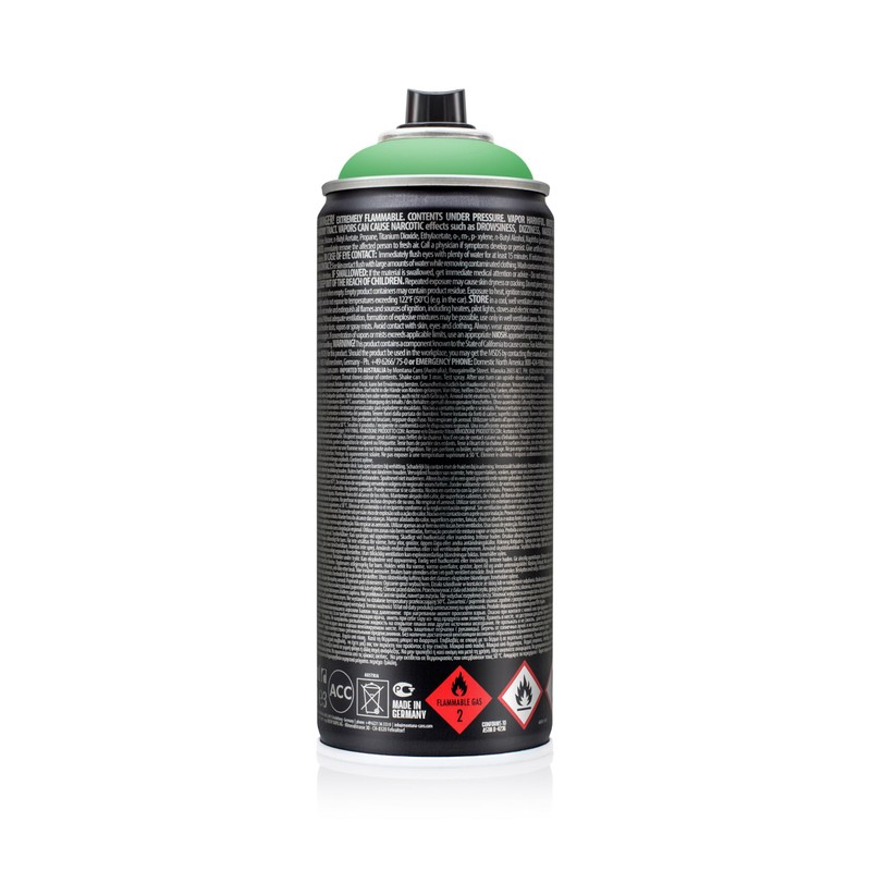 Montana Cans Montana BLACK 400ml Color, Revolt Green Spray Paint