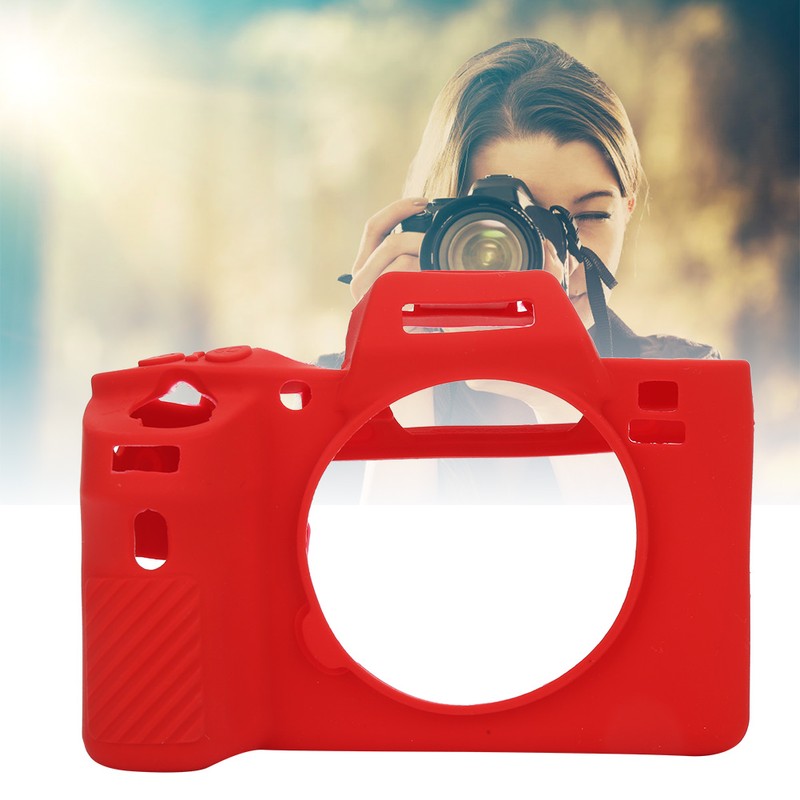 Healthy and Tough Digital Camera Silicone Cover for Sony A72/