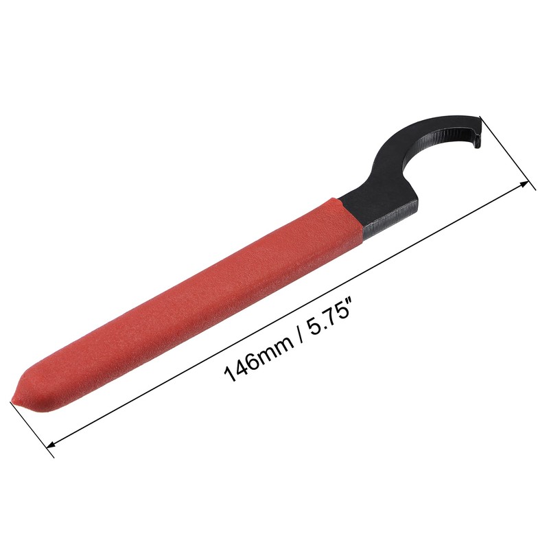 sourcing map C Hook Wrench Collet Chuck for Round Nut