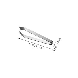 Ciieeo 3Pcs Stainless Tweezers for Fish Bone and Pig Hair Removal Dishwasher Safe Kitchen Tongs for Safe Food Styling and Cooking Tasks