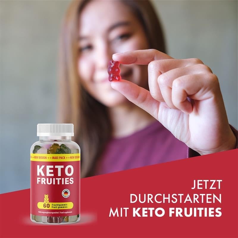 Ketofruities Fruchtgummis | Idealer Begleiter für Ihr Wohlbefinden | Hochwertige