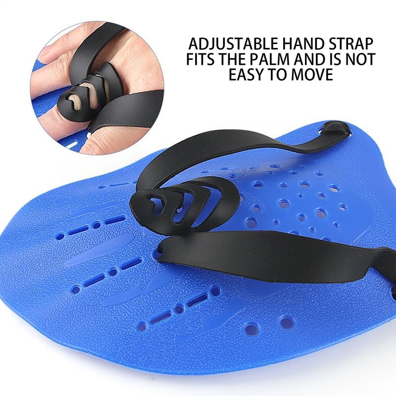 Swim Paddles | Swim Training Hand Paddles with Adjustable Straps